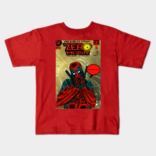 #Deafpool Zero Hour Spoof Kids T-Shirt